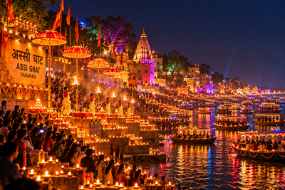 Artwork from the Dev Deepawali collection